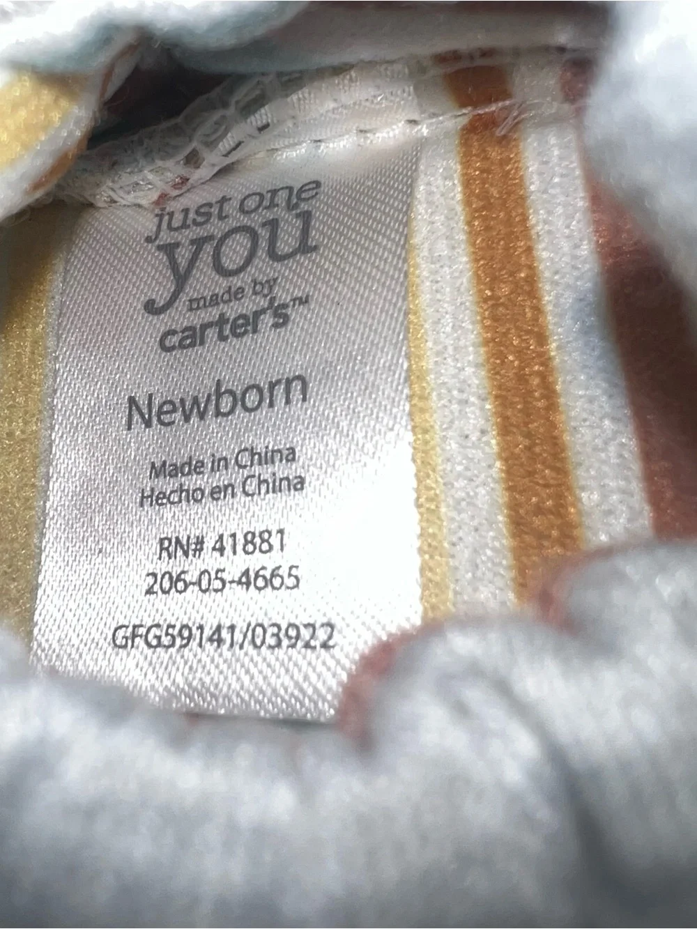 Just One You by Carters Gray Baby Moccasins